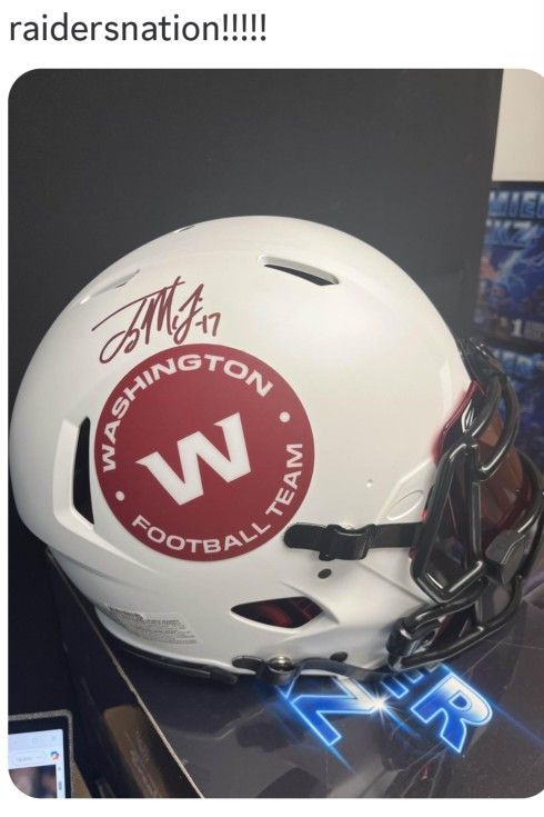 Authentic Signed Helmets 