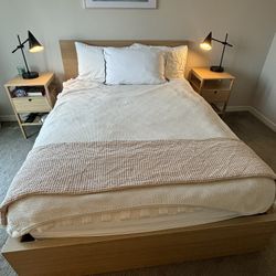 IKEA Malm Bed— Full Size 