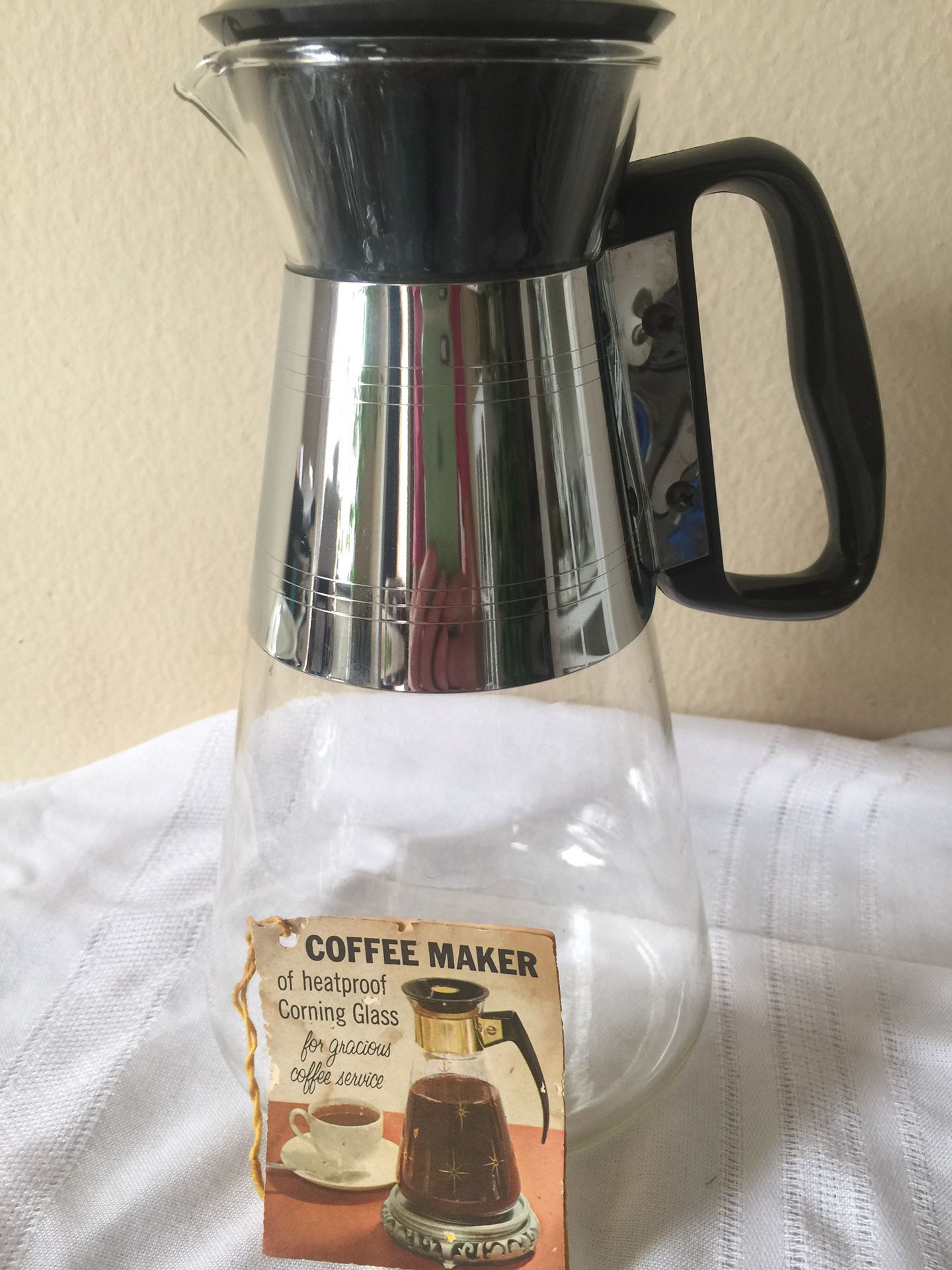 Vintage Pyrex Coffee Maker