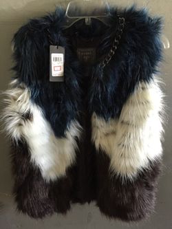 Faux fur vest Guess