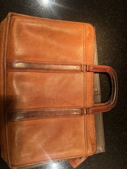 👜 Vintage Coach Leather Briefcases – Authentic, Full‑Grain, Rare Models
