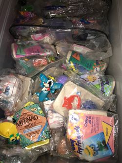 Tote completely Full old McDonald toys 1990sThrough 2000