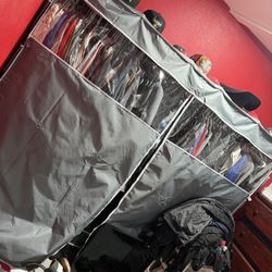 Raybee 90.6" W Clothes Rack 