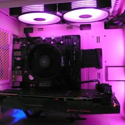 Pink RGB Gaming PC - Ryzen 5 3600X - Nvidia GTX 1070 8GB
