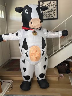 Inflatable Cow Halloween Costume