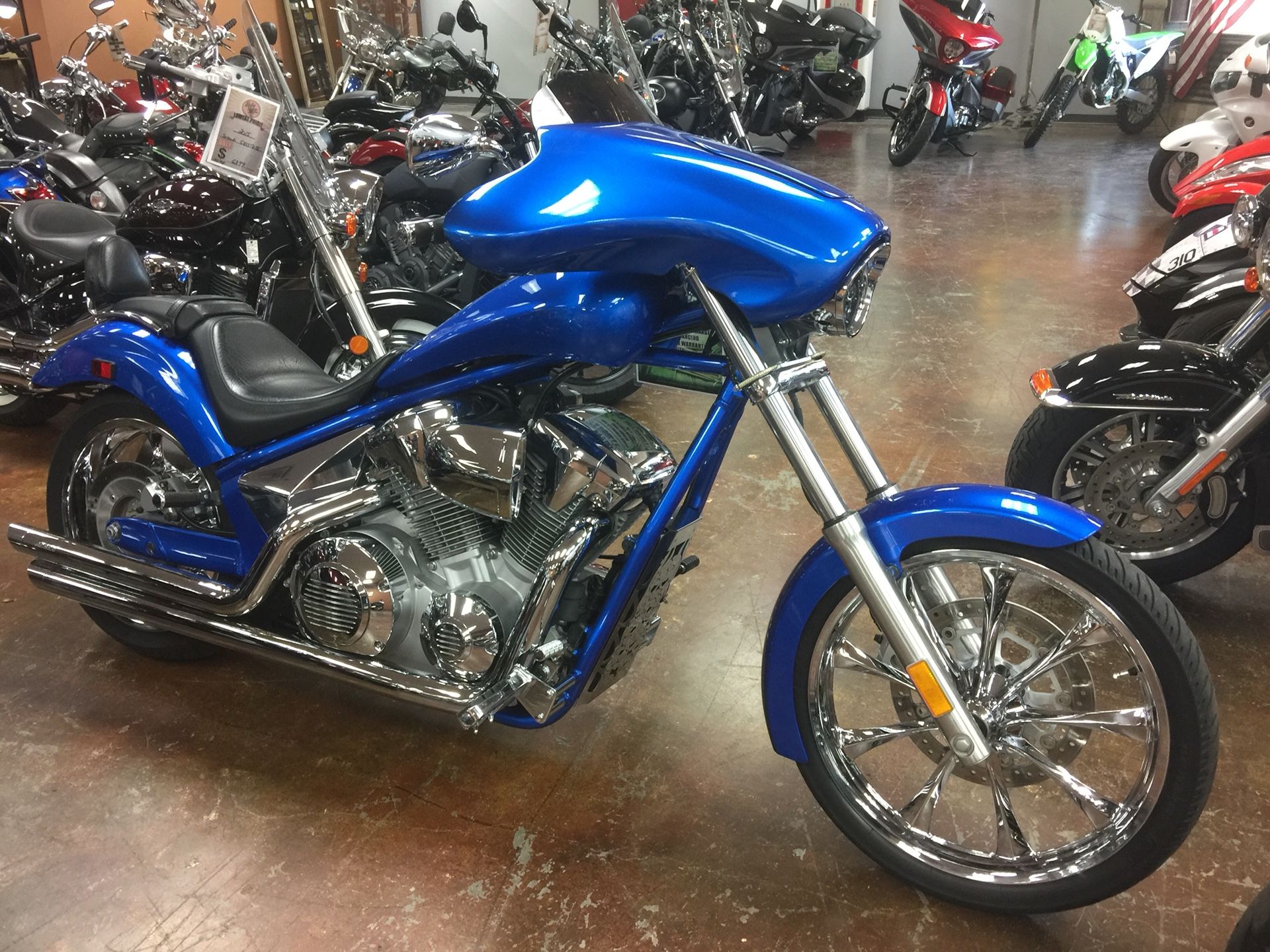 2010 Honda Fury with only 4,209 miles