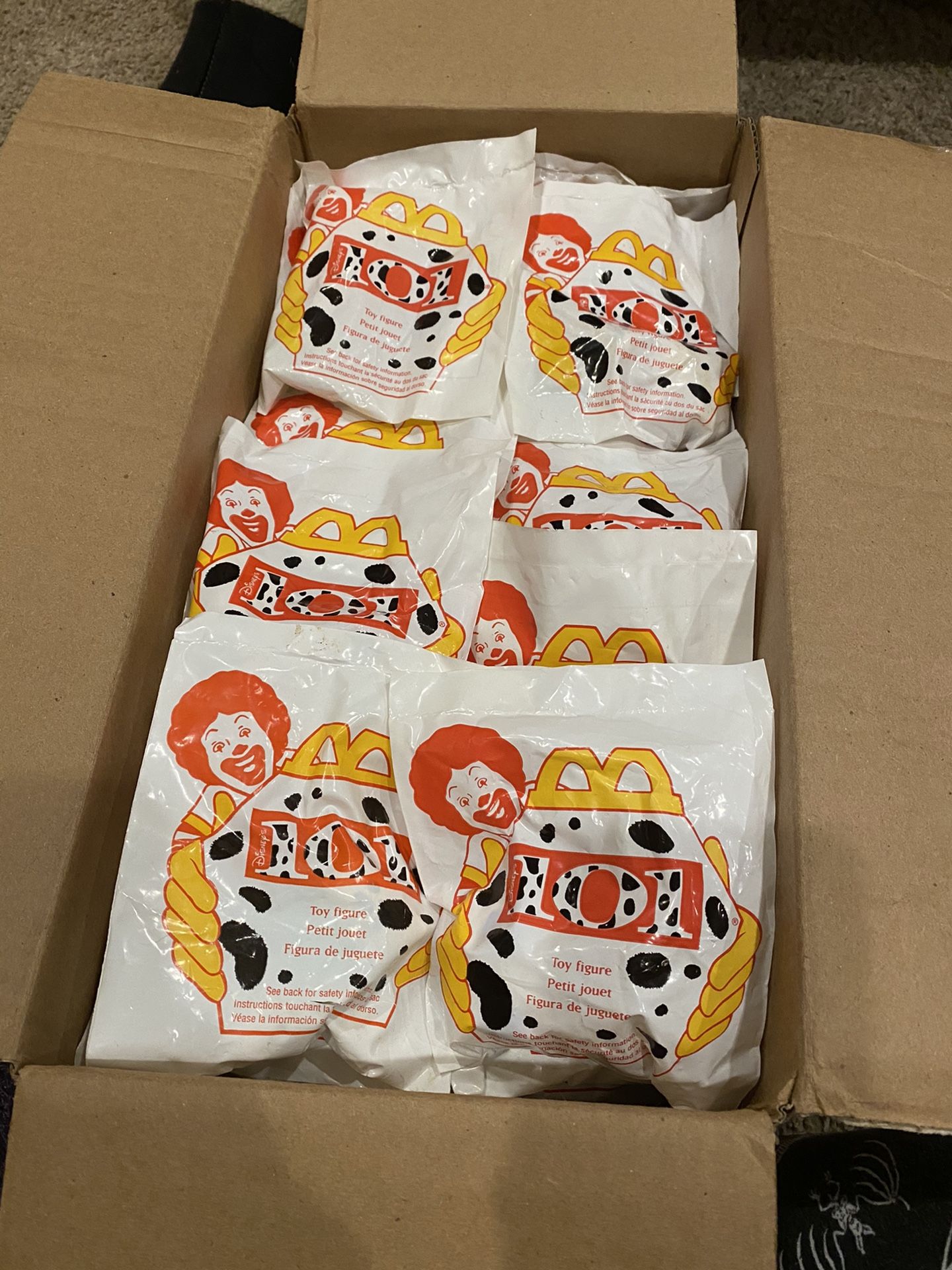65 count - McDonalds Toys 101 Dalmatian BULK