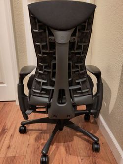 4x Herman Miller Embody Office Chair Matching Fully Loaded Black Like New Delivery Possible