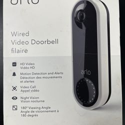 Arlt Video Doorbell Wired (A(contact info removed)8)