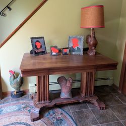Antique Library (Foyer) Table
