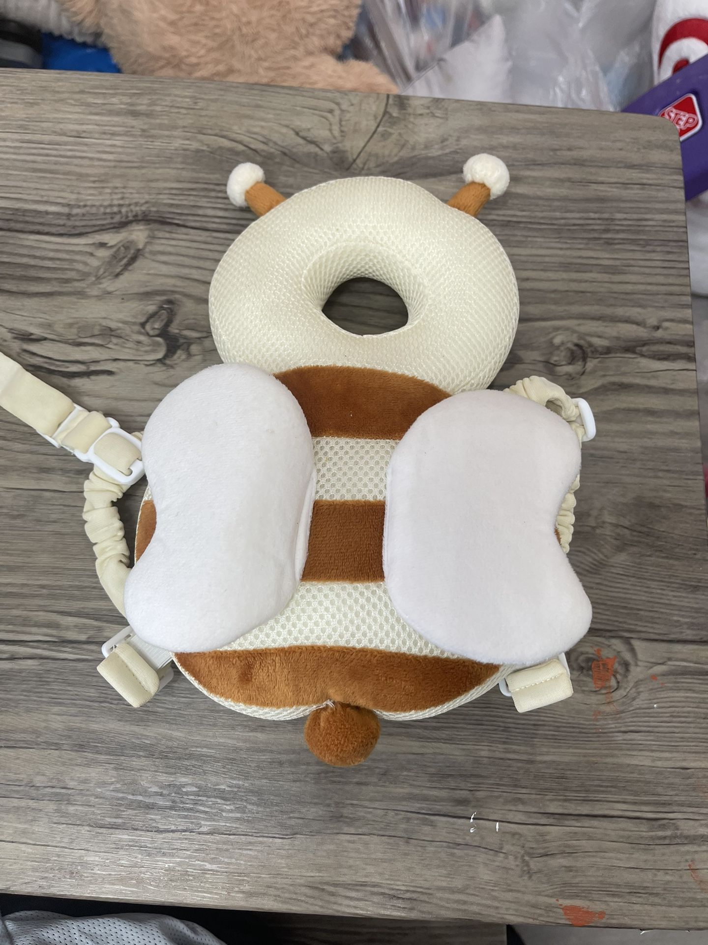 Baby Bee Head Protector Backpack