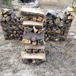 Firewood Big Pieces $75 Stack $50 For Half Stack