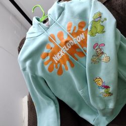 "Nickelodeon" Pullover Hoodie/ Men's Size Small
