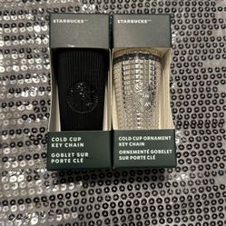 NEW Starbucks Keychains