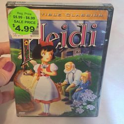 DVD Heidi Collectible Classics Children's DVD NEW!