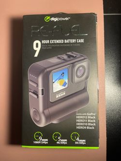 Digipower Re-Fuel 9 hr. Extended Battery Case for GoPro HERO 3 Available!