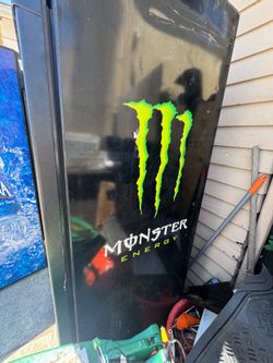 black monster fridge