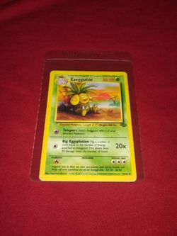 1999 Pokemon - Exeggutor Game Card - 35/64