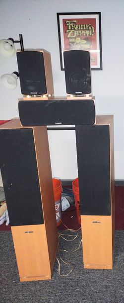 5PC Speaker Surround Sound Set