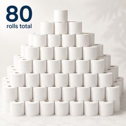 🔥80 rolls of toilet paper