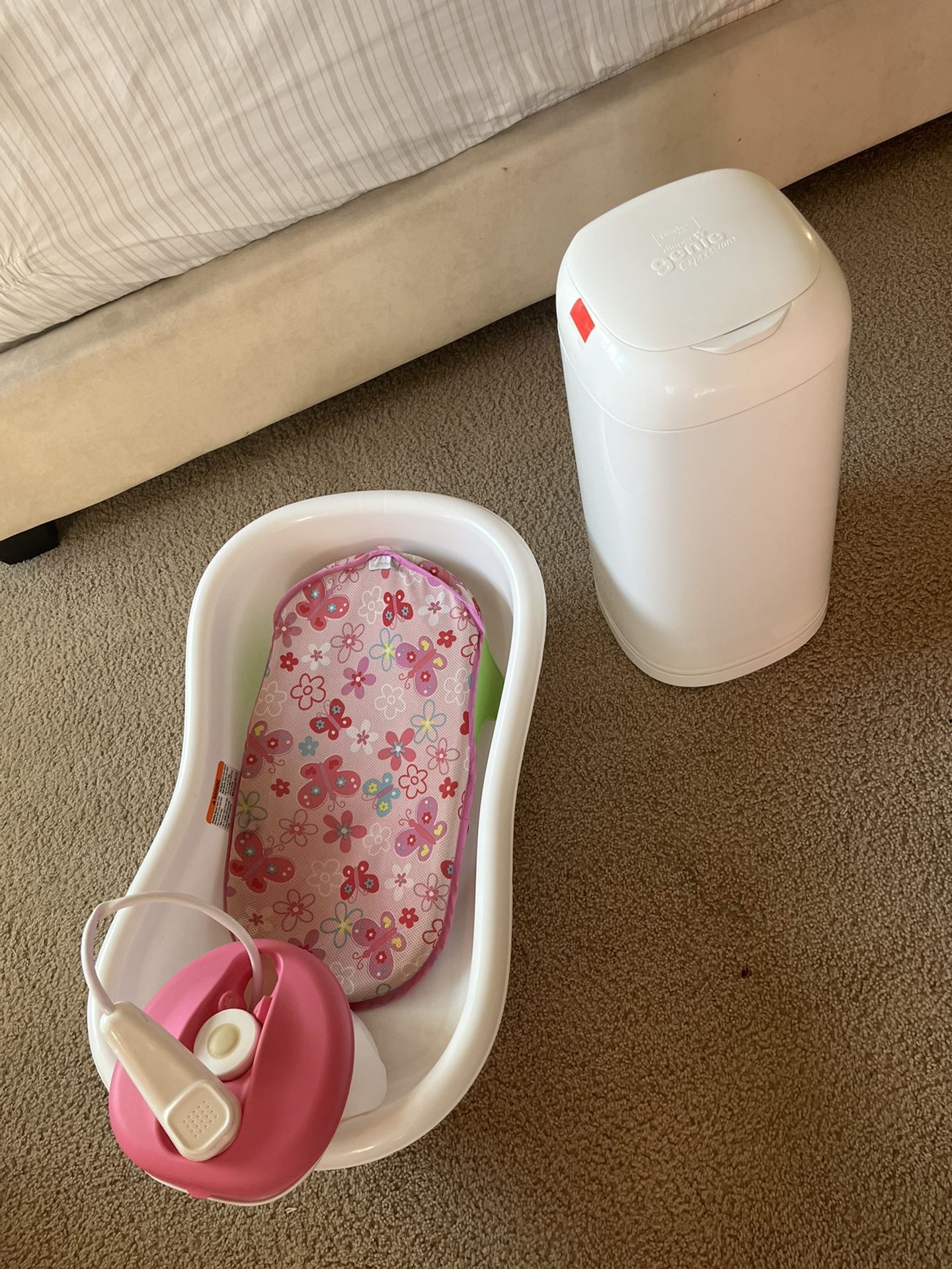 Newborn Diaper Genie And Amazon Bath Tub Girl