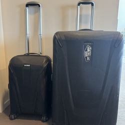 Matching Samsonite Hard sided Spinner Check & Carry On