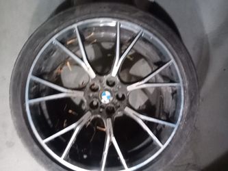 BMW OEM M Sport Wheel Rim 20” Black Machined Finish - $250 OBO