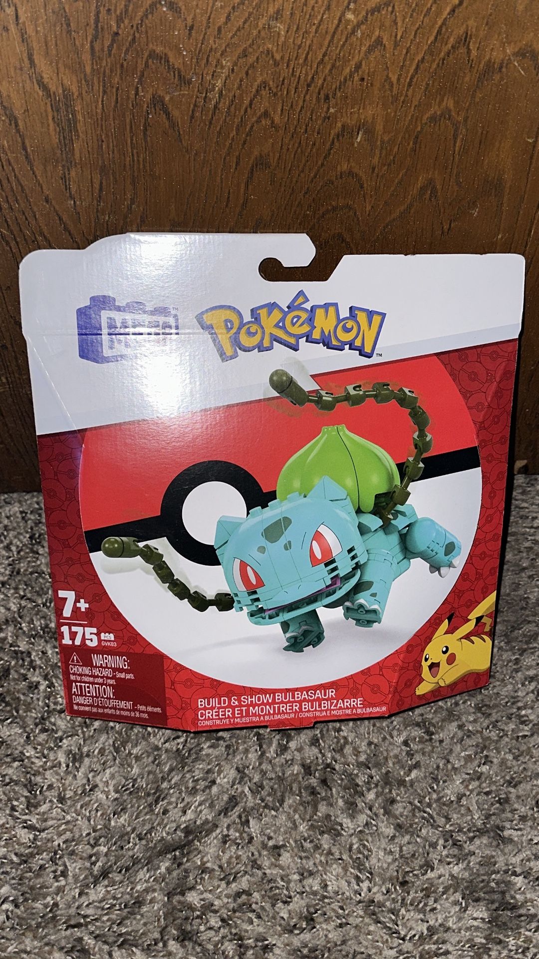 Pokemon MEGA Bulbasaur Lego Building Set