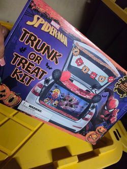 Halloween trunk or treat set