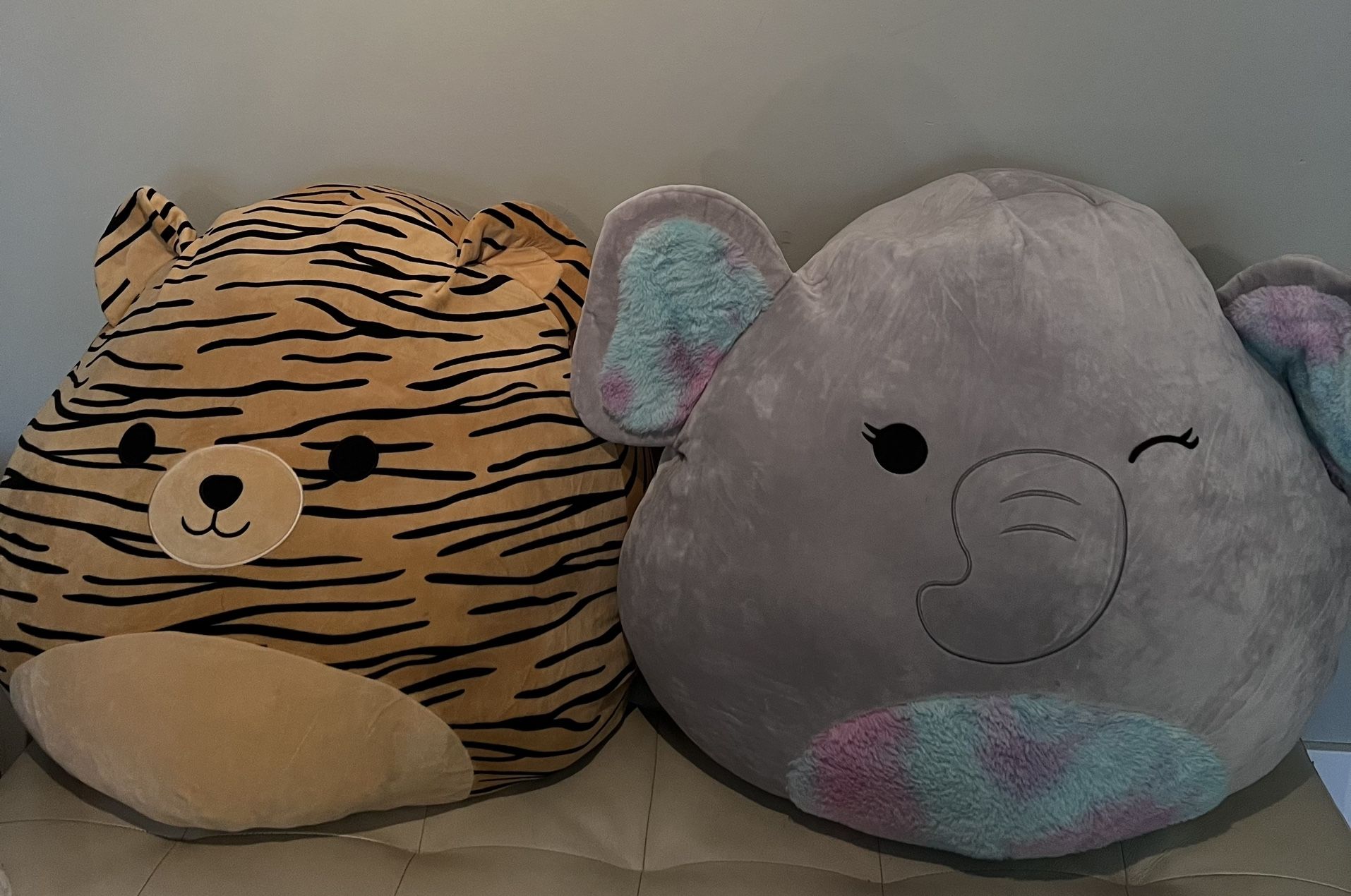 2 Extra Large Squishmallows and One Smaller One