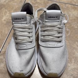 Adidas white shoes