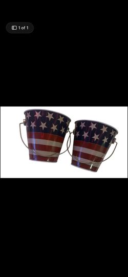 American Themed Buckets