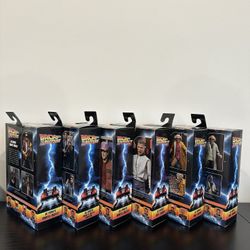 Neca Back To The Future 1&2 Lot