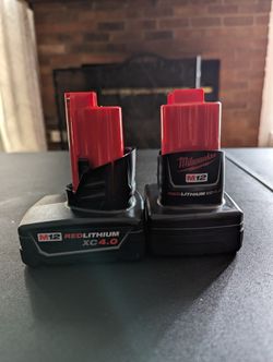 Milwaukee   Lithium network M12 XC 4.0