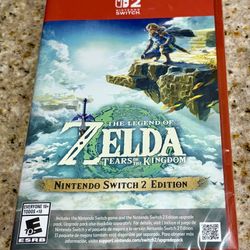 The Legend Of Zelda Tears Of The Kingdom - Nintendo Switch 2 Edition - BRAND NEW