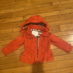 Beautiful Burberry Girl’s Rain Coat 4t