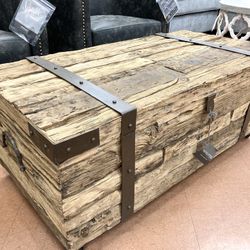 New Trunk Coffee Table — RECLAIMED WOOD