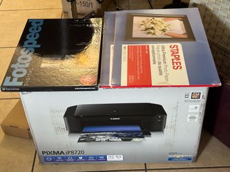 Canon Photo printer and paper