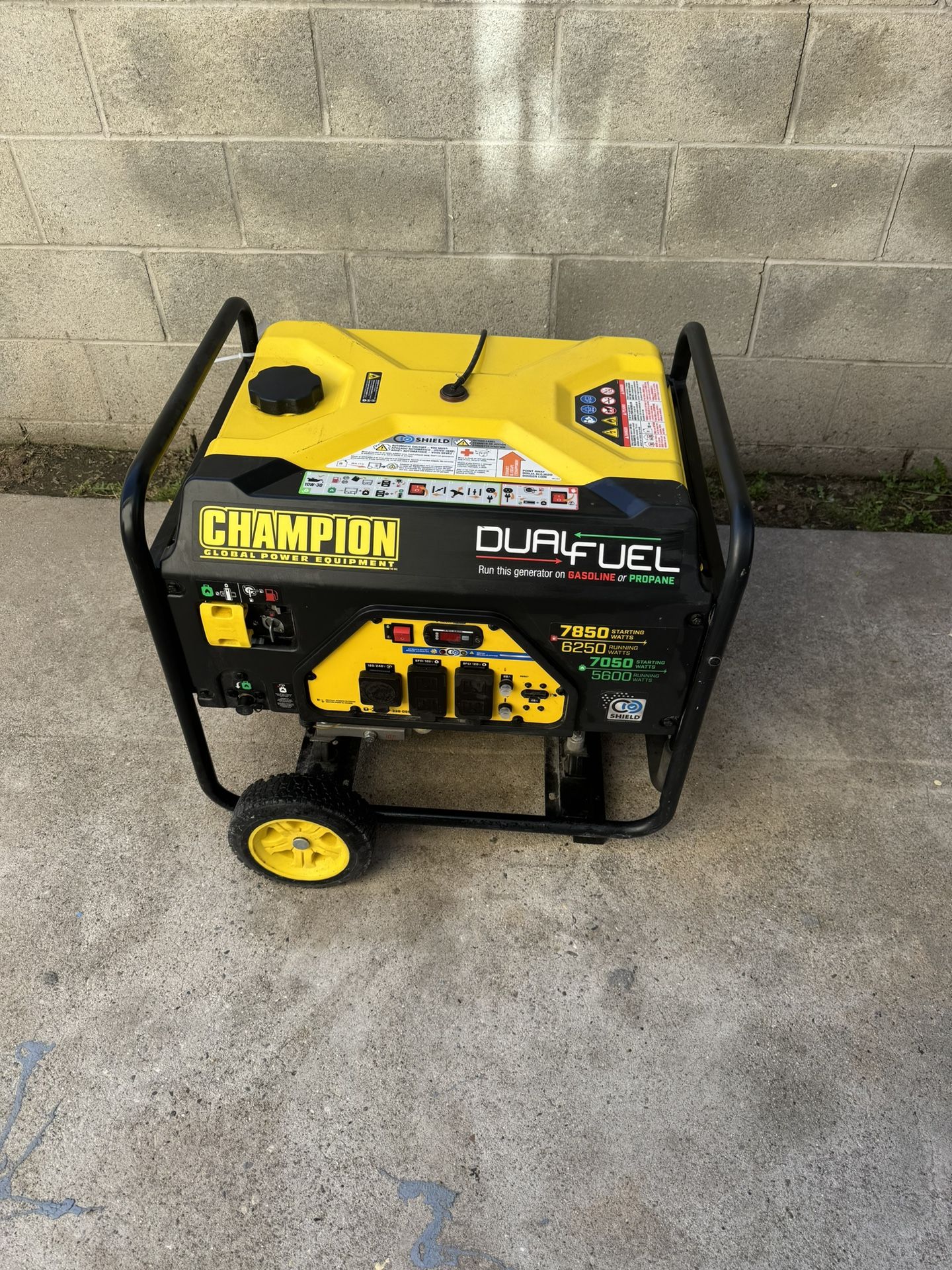 Champion generator 7850 