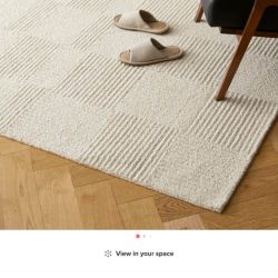Article Clyde 9x12 Wool Rug | Textured Ivory | Brand New (Delivery Available!! )