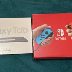 Galaxy Tap And Nintendo Switch