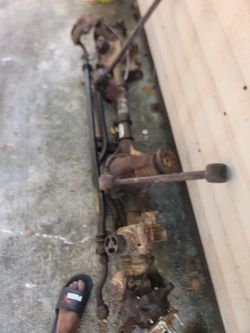 2013  jeep wrangler complete front axle housing