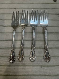 Chateau Rose salad fork by Alvin Corp