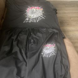 Pink 2 Piece Short Sets