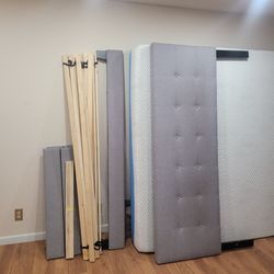 Cama king zize con colchón