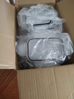 NEW 48 piece food storage containers with snap lids