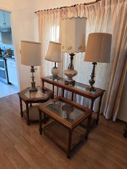 Lamps And Tables