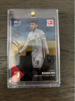 SIGNED RICARDO PEPI CARD