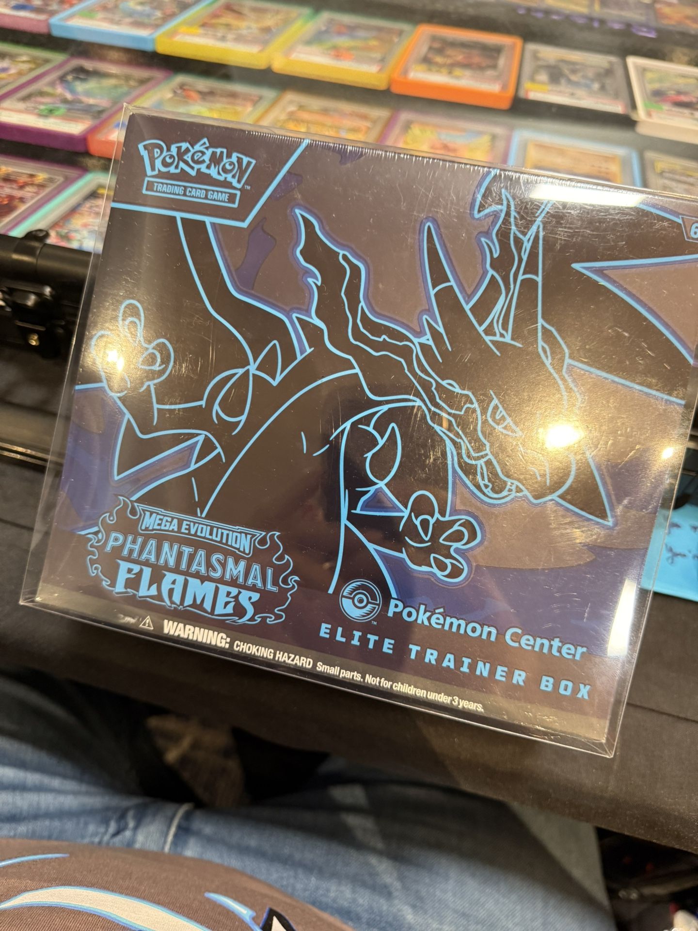 Phantasmal Flames ETB Pokemon center