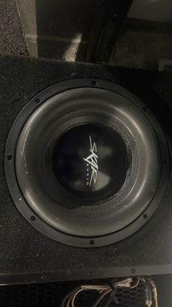 Skar Audio Subwoofer in Ported Box w Pioneer. DX971. Amp